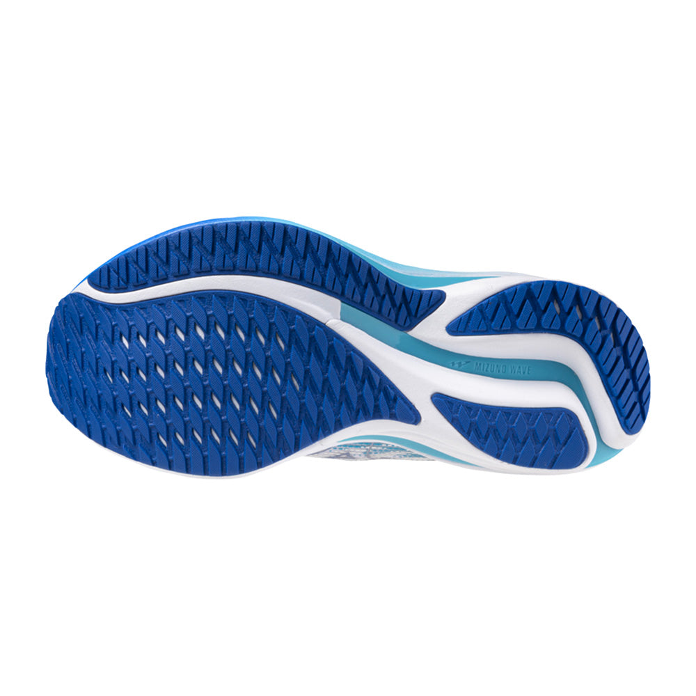 Mizuno Wave Rider 28 / Bianco - Azzurro