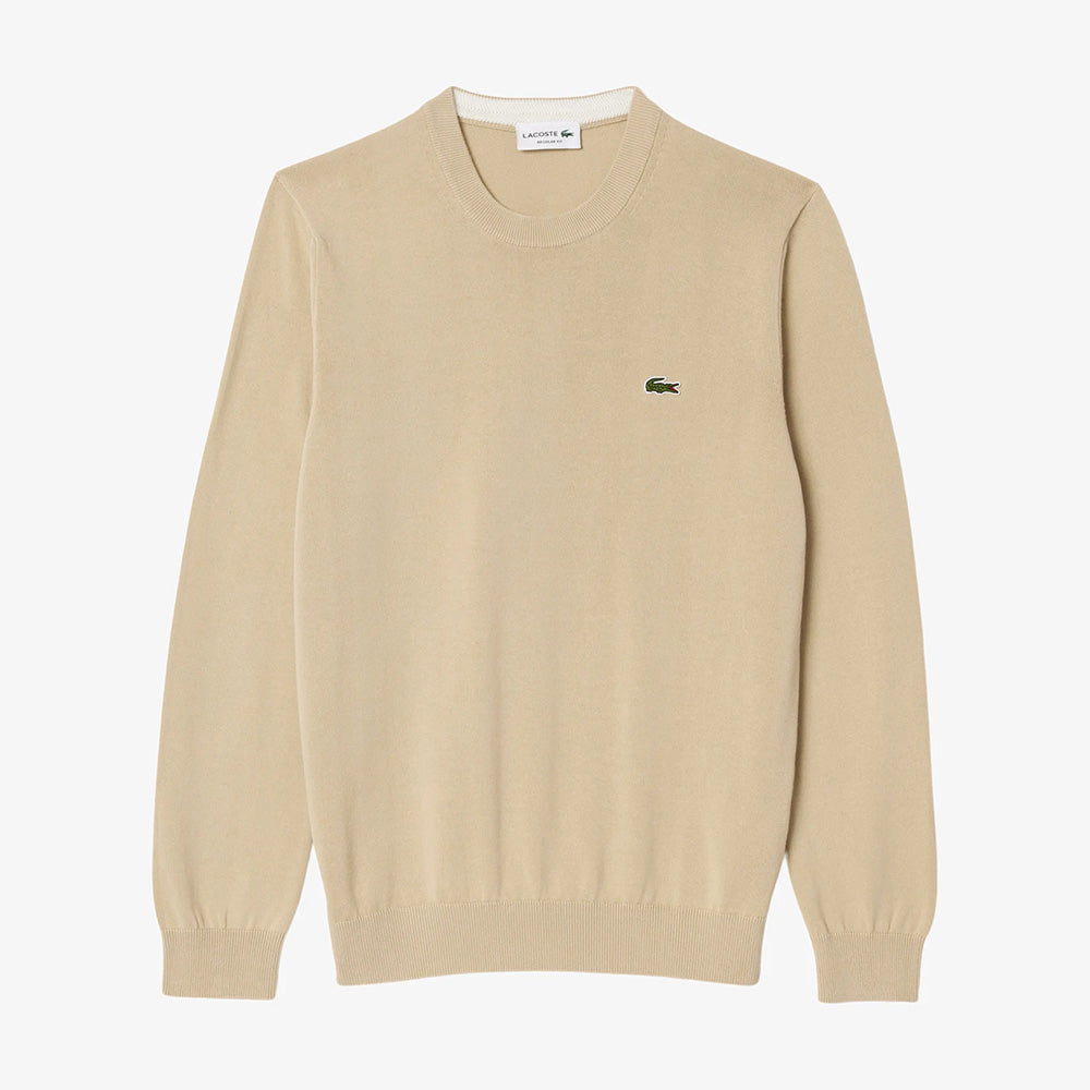 Maglione Girocollo Lacoste AH3225 / Beige