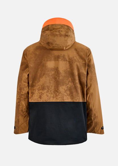 Watts Giacca da Sci / x temper acid wash brown