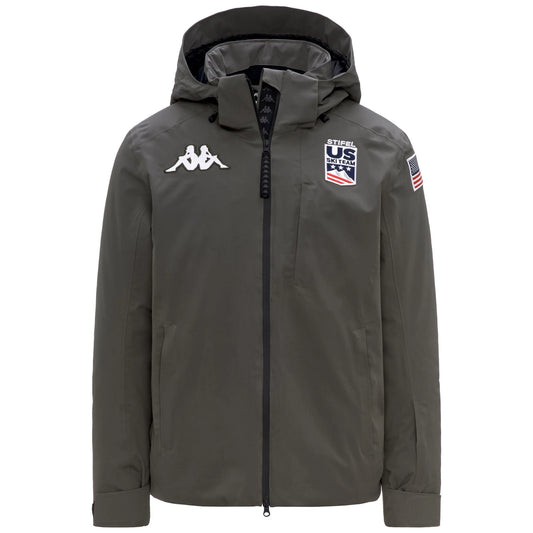 KAPPA - Giacca da Sci 8CENTO 806 US Green Academia