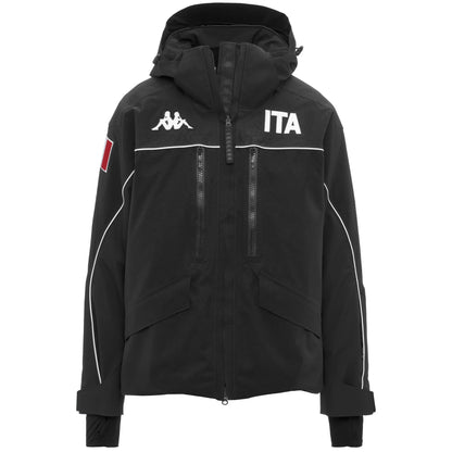 KAPPA - Giacca da Sci 6CENTO 602FP ITA Black WH
