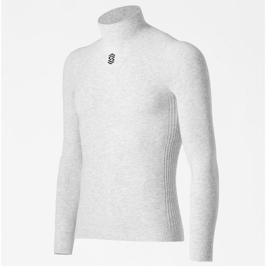 Maglia Termica Longsleeve High Neck Silverskin / Grigio